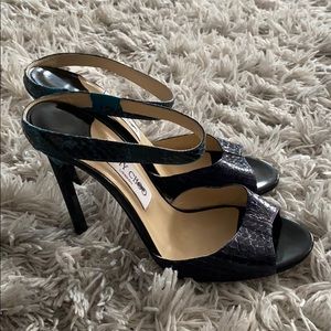 Jimmy Choo Deckle Elaphe 38.5